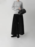 Boca Saddle Round Knit
