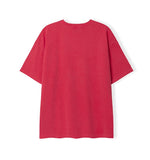 Flower Pigment Oversized Fit Short Sleeve