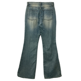 Incision Span Bootcut Denim