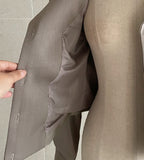 Elo No Collar Shirring Jacket