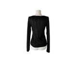 Digo See-through Side Two-Button T-Shirt