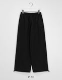 [BAONHAUS] Mitboss Nylon Banding Wide Pants