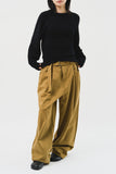 Rosy Belted Wide Pants