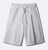 Light Deep Tuck Half Pants