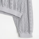 People See-through Hood Zip-up