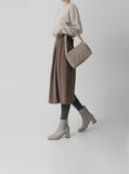 Wool Whole Garment Round Knit