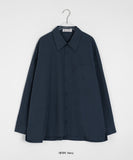 [BAONHAUS] Hennab Cotton Over Long Sleeve Shirt