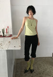 COLOR LAYERED SLEEVELESS