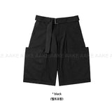 [BELT SET] FOLD OVER BERMUDA PANTS