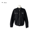 Hank Biker Nylon Windbreaker Jacket