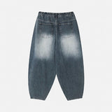 Zed Cat Balloon Denim Pants
