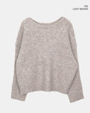 Deu round neck loose fit knit