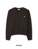 Bonnie Crop V-Neck Knit