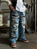 Vintage Badly Ruined Jeans
