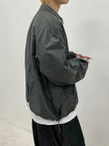 Planning Neck Collar Overfit Wind Zip-Up