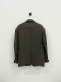 Overshoulder wool blazer