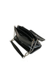 leather chain square bag
