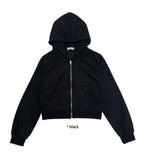 WALLY STRIPE HOOD ZIP-UP