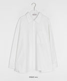 [BAONHAUS] Hennab Cotton Over Long Sleeve Shirt