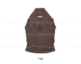 (2-way) STAR STUD DRAPE SLEEVELESS