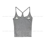 [U-BASIC] Comi Ribbed Y Sleeveless (+with cup)