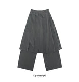 STRIPE PLEATS SK/PT