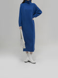 [Premium] Wool Back Turtleneck One Piece