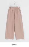 [BAONHAUS] Cretin Stud Cotton Wide Pants