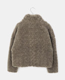 Elu Fluffy Button Jacket