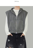 Cos Pigment Hooded Vest