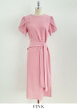 Nadine Seersucker Tulip Wrap One Piece