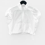 Zeller puff nylon zip-up