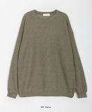 [unisex] Ranpo round color over knit