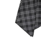 [BELT SET] FLOW PLAID CHECK SKIRT