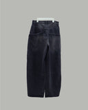 Low curve cargo denim jeans