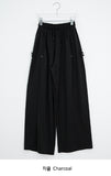 [unisex] Chiha Side Snap Wide Banding Sweatpants