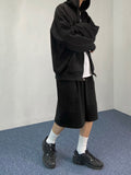 Bermuda Parts 6 Long Wide Half Sweatpants