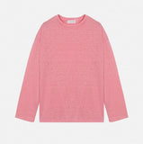 Youth Summer Daily Linen Long Sleeve T-shirt