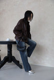 Sraight washed denim