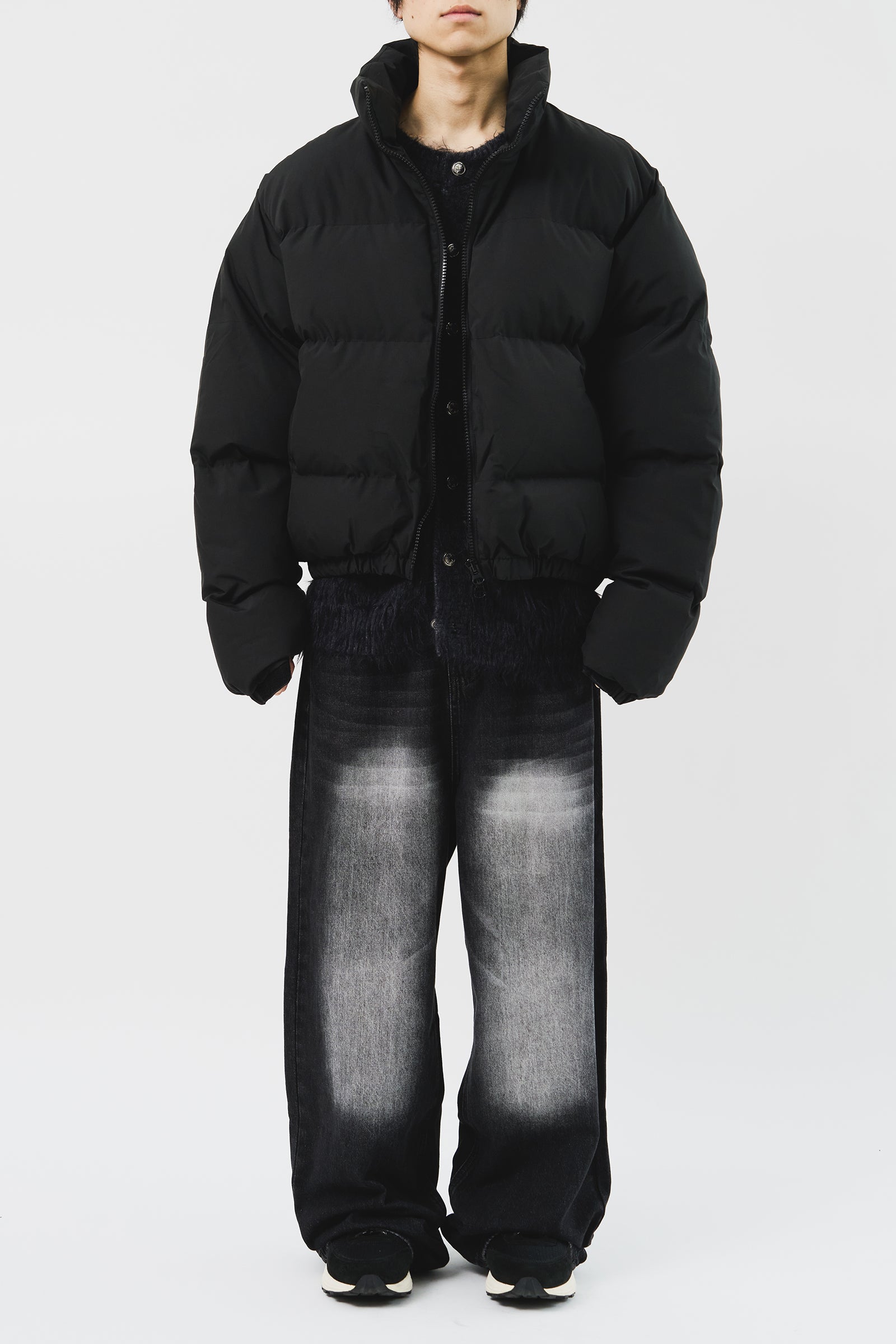 【HI FI FNK】Solid Washed Denim HI FI FNK(ハイファイファンク) - ショーンワイドデニム / Sean