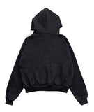 (Fleece lining) FLOWER HOOD ZIP-UP