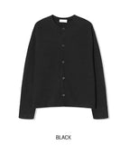 [1+1] Mobis round knit cardigan