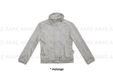 HIGH-NECK SWEAT JACKET