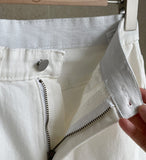 Supe Cotton Wide Banding Denim Pants