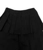 SNAP BUTTON PLEATS SK PT