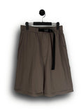 Two-way Open Cutting Nylon Wide Pants