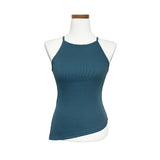 Connie unbalanced halter-neck bolero Set