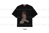 POPCORN EMBO HALF TEE
