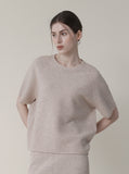 [Premium] Bird Whole Garment Short Sleeve Knit