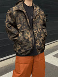 Military Camo Shell Parka